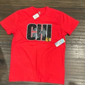NHL Red Graphic Short Sleeve Tee